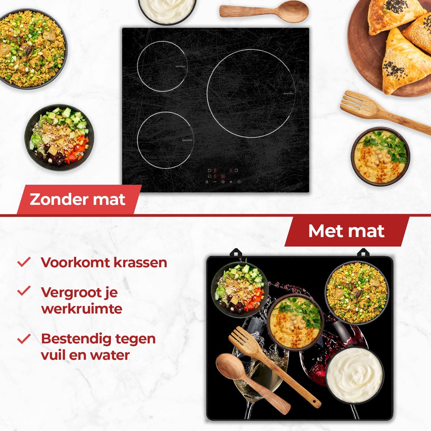 Voordelen van een inductie mat wijn