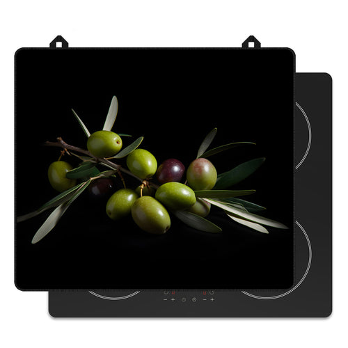 Inductie beschermer olijven voor op de inductie kookplaat, vooraanzicht