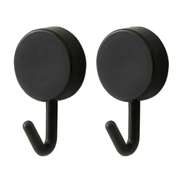 2x Haakjes - Zwart
