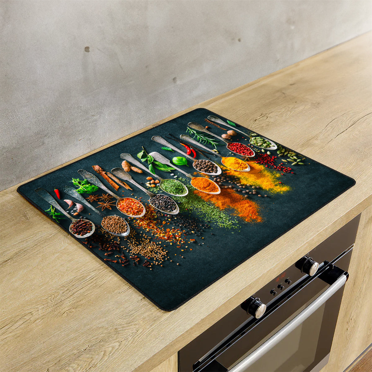 Inductie Beschermer 59x52 cm Keuken Decoratie Kookplaat Inductie Beschermer 59x52 cm Keuken Decoratie Kookplaat