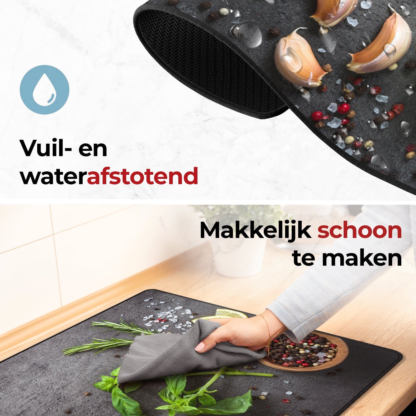 Inductie beschermer kruiden en specerijen limoen makkelijk schoon te maken