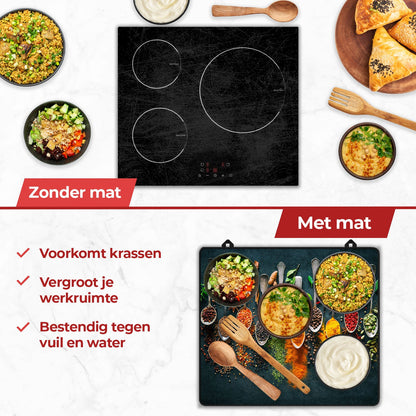 Voordelen van een inductie mat kruiden en specerijen lepels